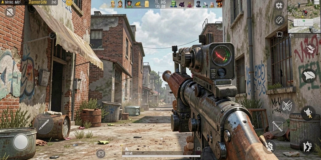 api5000 - Screenshot yang menunjukkan salah satu level tantangan di API5000.